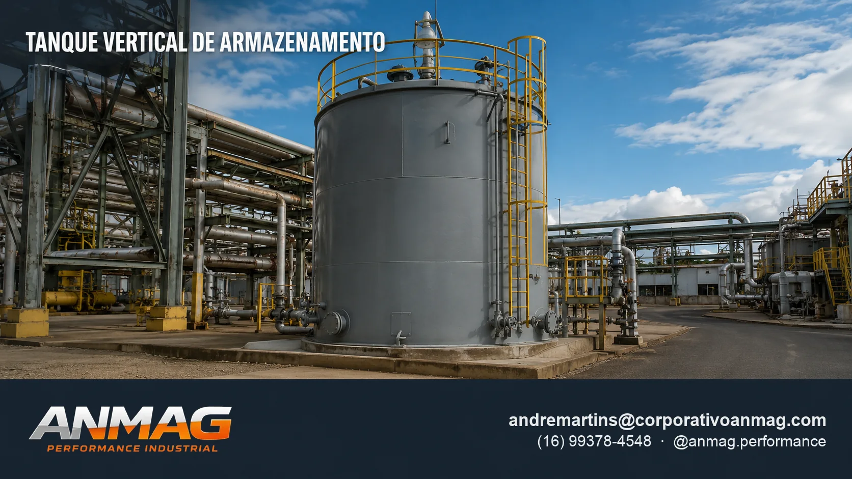 Tanque Vertical de Armazenamento — ANMAG