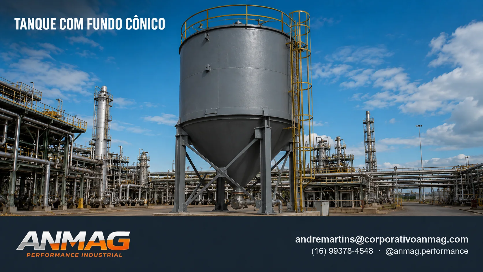 Tanque com Fundo Cônico — ANMAG