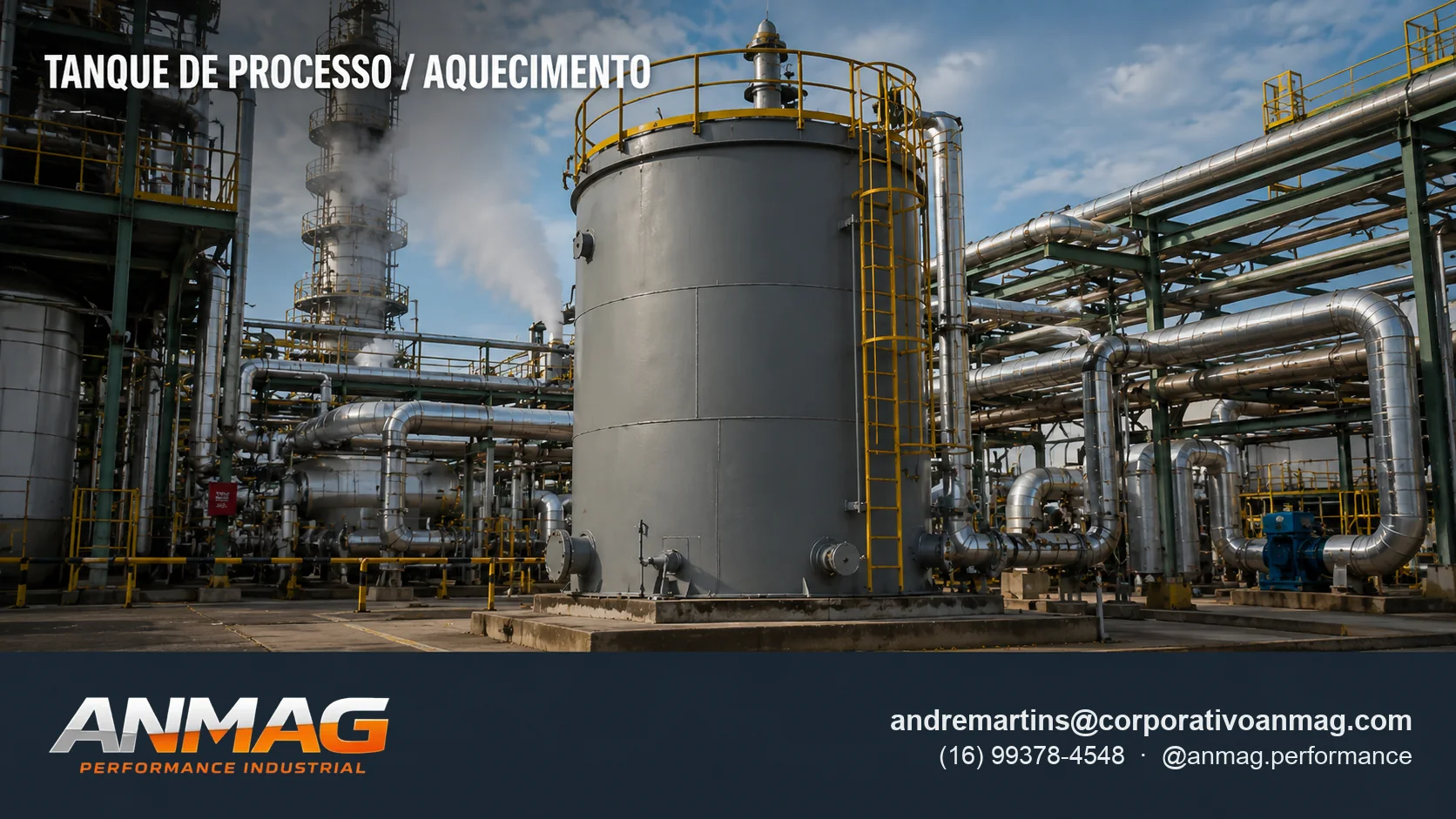 Tanque de Processo / Aquecimento — ANMAG