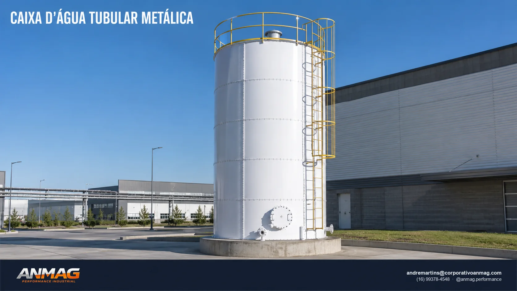 Caixa d'Água Tubular Metálica — ANMAG