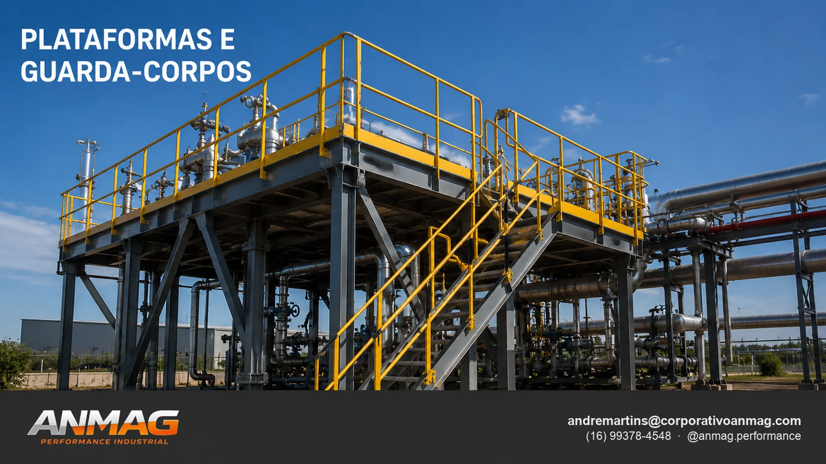 Plataformas e Guarda-Corpos — ANMAG