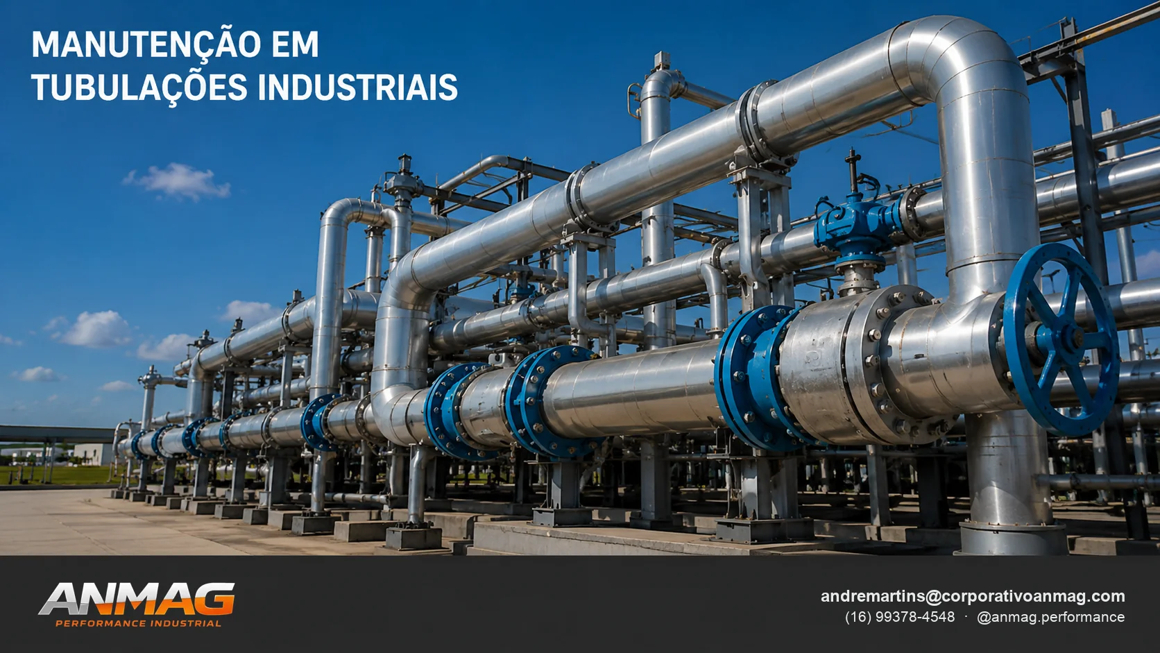 Manutenção em Tubulações Industriais — ANMAG